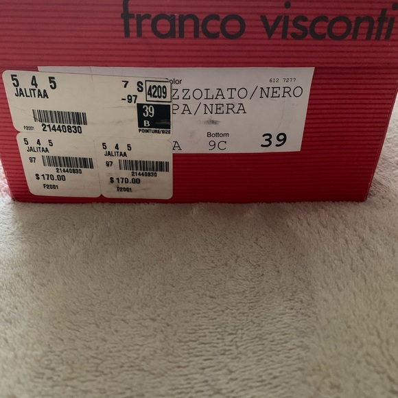 Franco Visconti Classic Leather heels - Picture 6 of 6